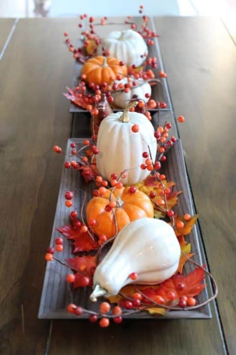 Pumpkin Centerpiece | Corinthian Fine Homes