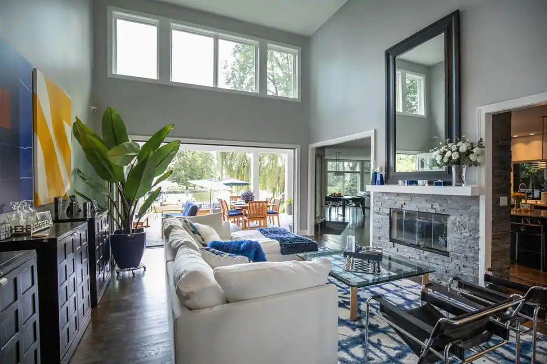 Modern Technology Enhances Indoor Outdoor Living Remodel Main