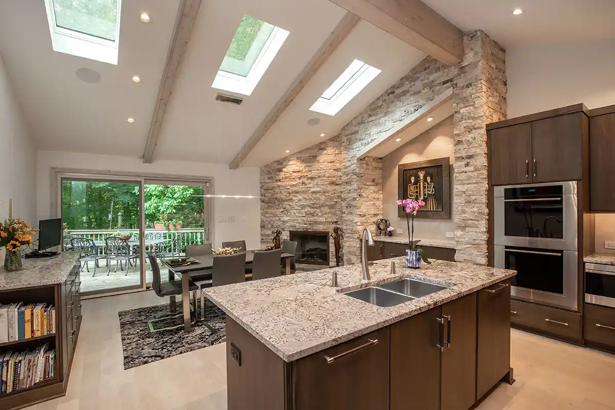 Dated s Home Gets Contemporary Makeover Main