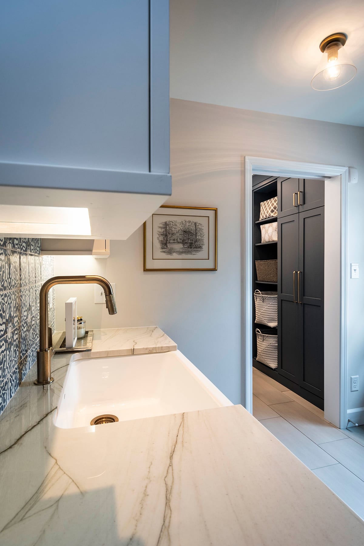 laundry room sink storage