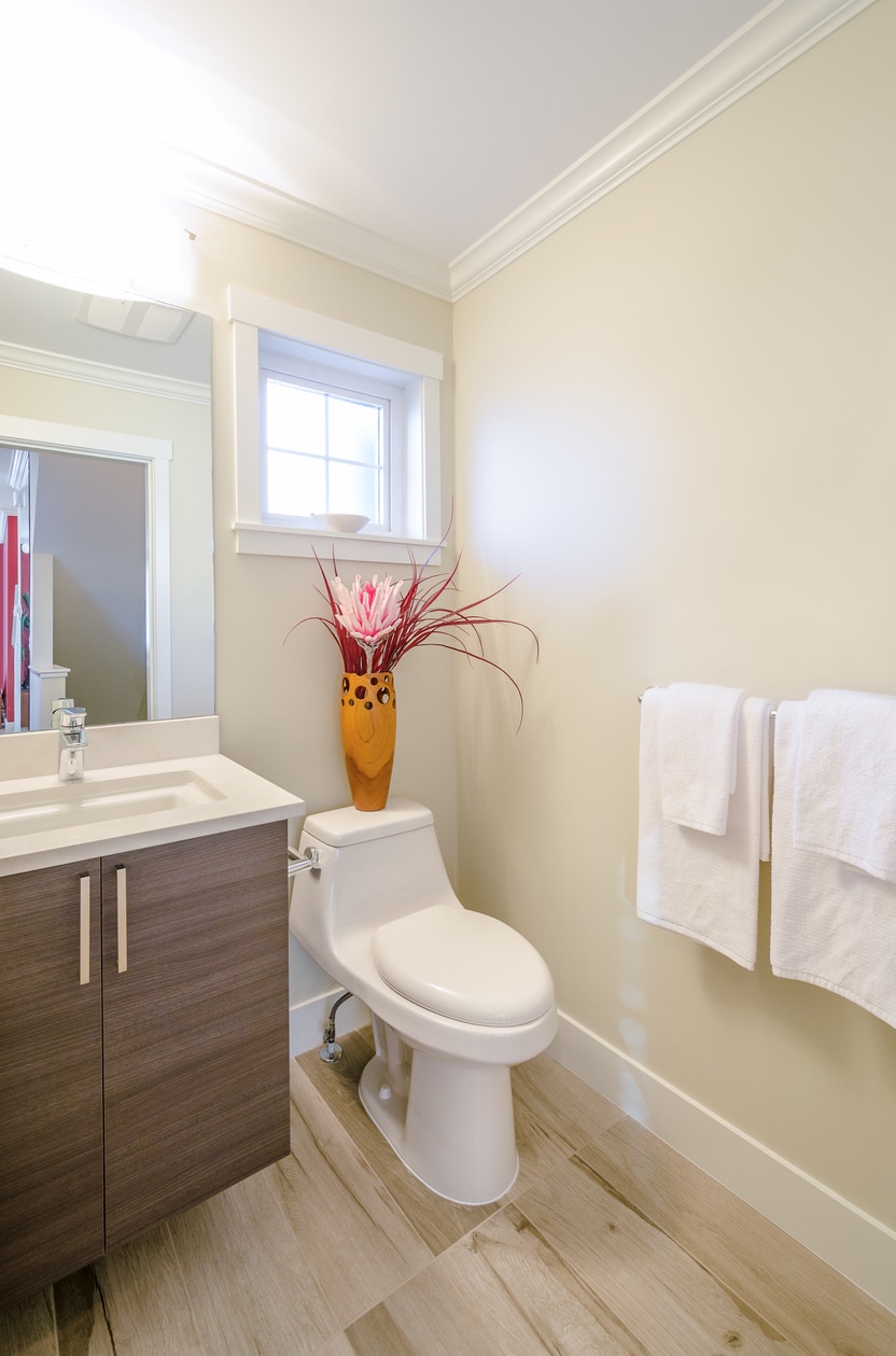 basic bathroom remodel
