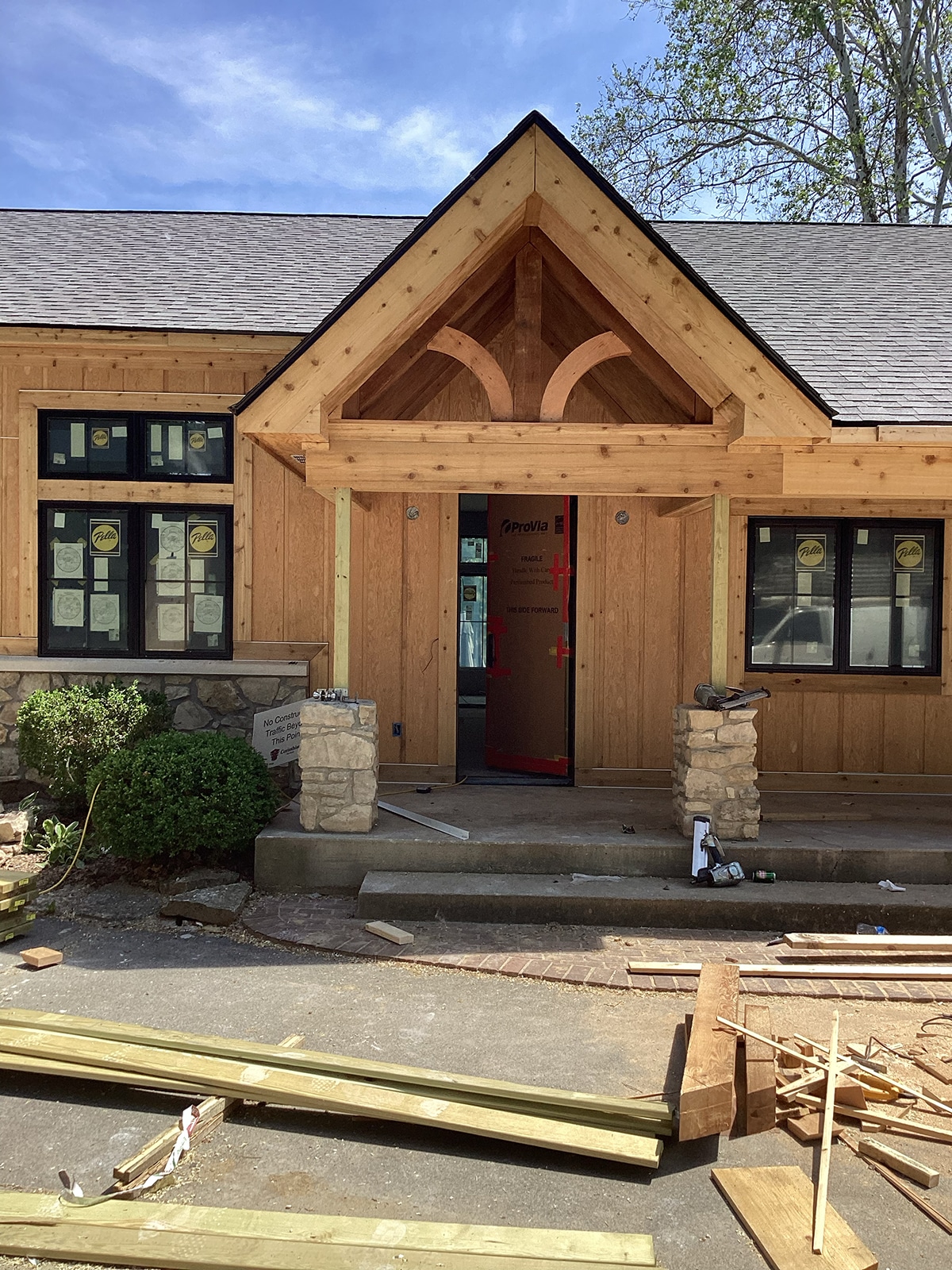 Addition with Modern Aesthetic In Progress