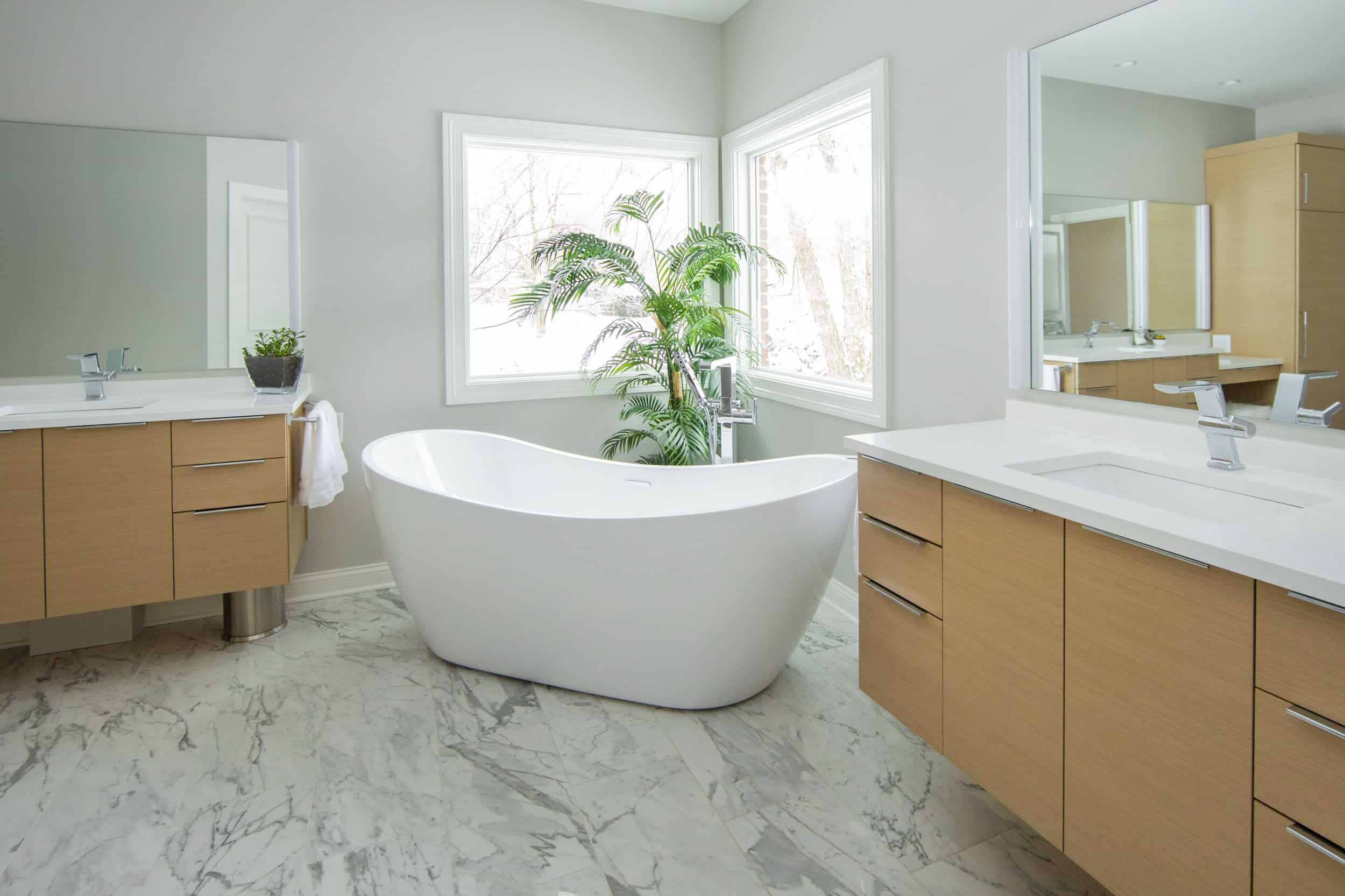agreeable gray, sherwin williams, modern bathroom, bathroom renovation