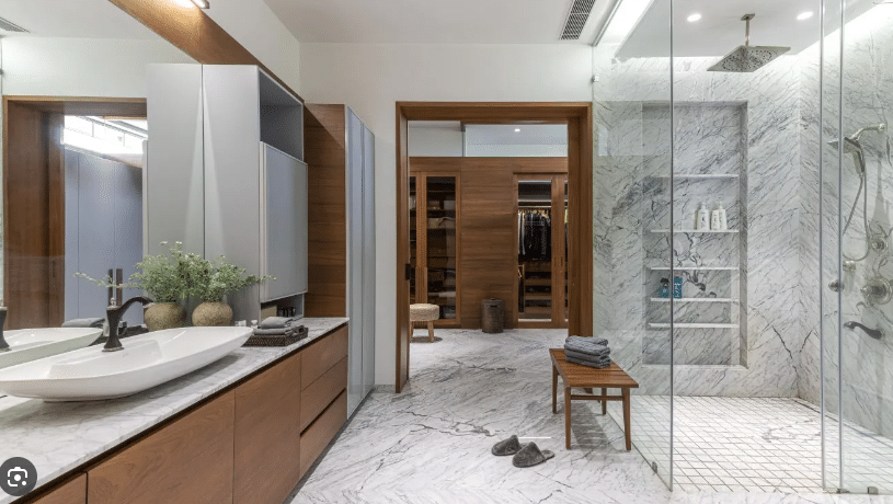 master bathroom
