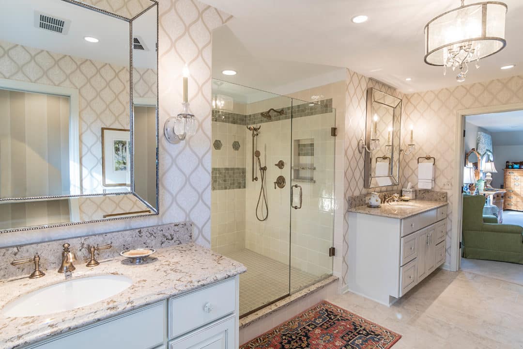 primary bathroom, luxurious shower, rennovation