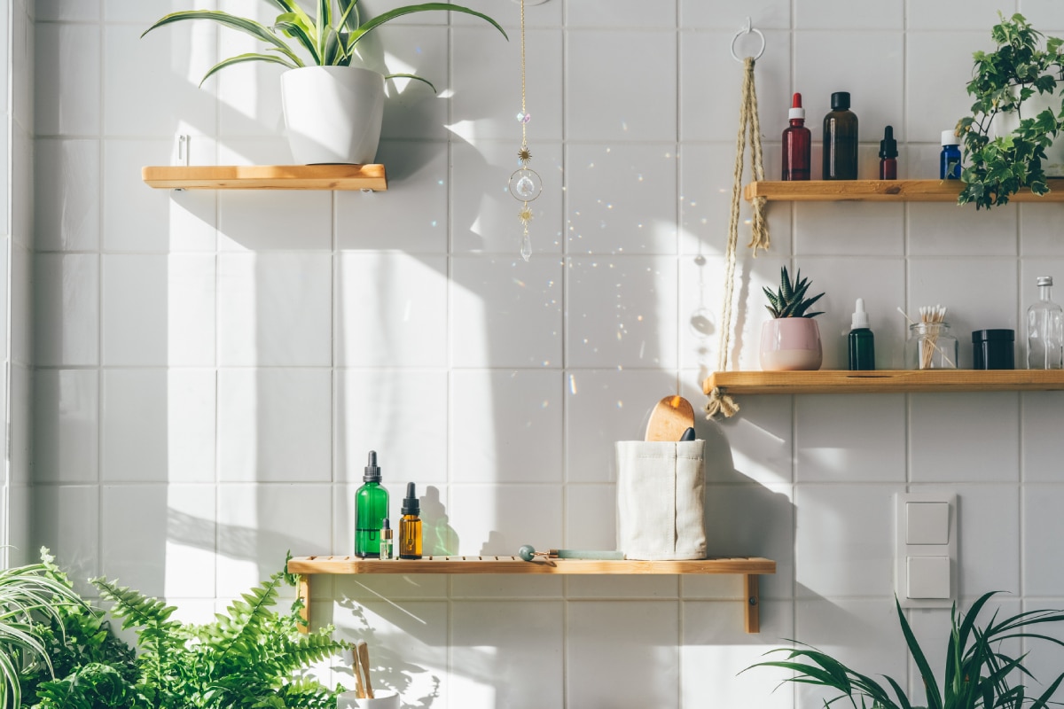 Biophilic Bathroom Design Indianapolis | Corinthian Fine Homes